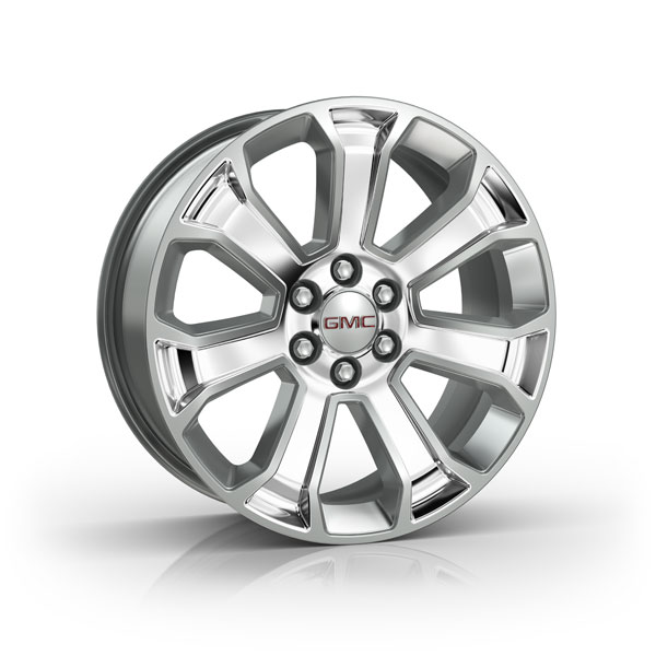 2014 Sierra 1500 22 inch Wheel, Silver, CK163 SF1, SINGLE