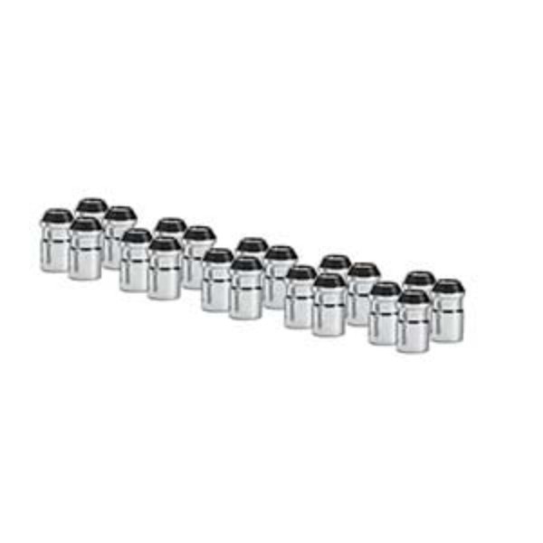 2018 Canyon Lug Nut Set, 24 pieces, Stainless Steel Caps