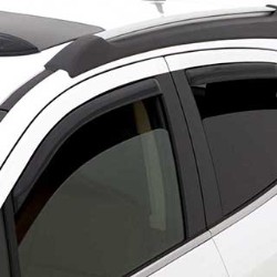 Encore Window Vent Visors | In-Channel | Smoke Black | Front and Rear Window Deflectors | Set of 4
