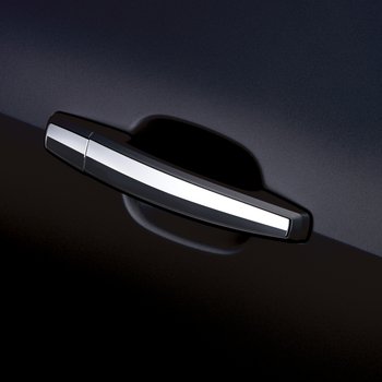 2016 Regal Door Handles | Front and Rear Sets | Black with Chrome Insert