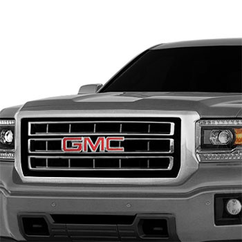 2015 Sierra 1500 Grille - Silver with Chrome Surround