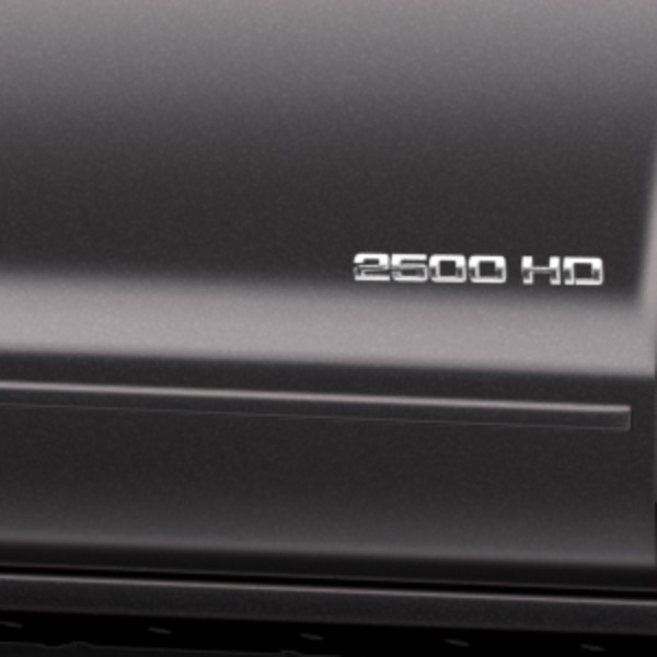 2016 Sierra 3500 Bodyside Molding Package, Front Side, Tungsten Met