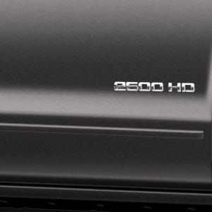 2016 Sierra 3500 Double Cab Bodyside Molding Package, Tungsten Meta