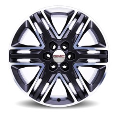 2018 Acadia 20-Inch Wheels Machined Face w/ Satin Graphite Painted Spo