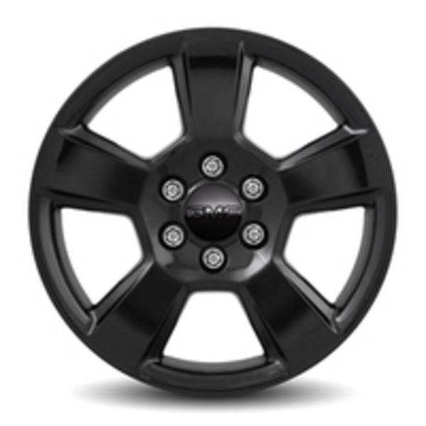 2018 Sierra 1500 20 inch Wheel, Aluminum Black, CK107 (NHT), Single