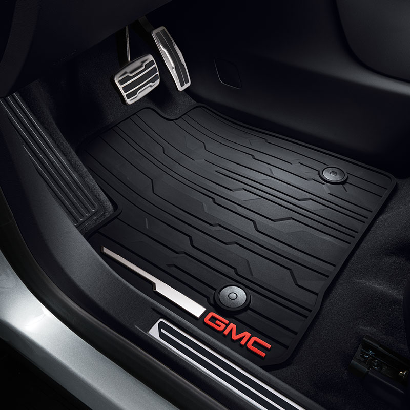 2017 Acadia All Weather Floor Mats for Front, Jet Black