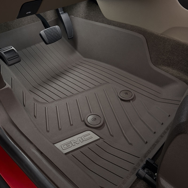 2018 Canyon All Weather Floor Liners, Front, Cocoa