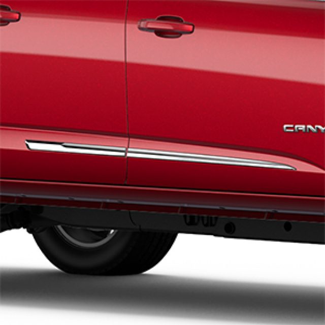 2018 Canyon Bodyside Molding Package, Chrome for Crew Cab