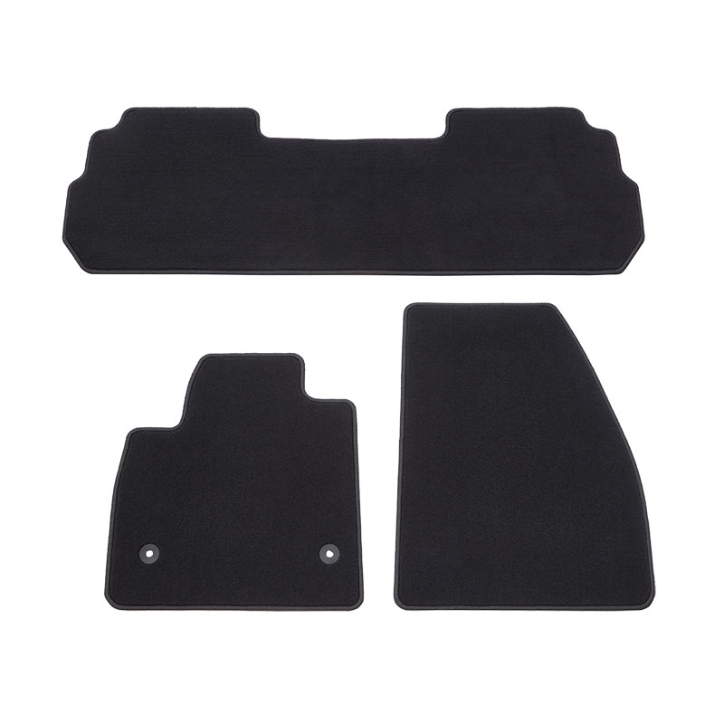 2021 Acadia Floor Mats, Replacement Carpet, Jet Black, Front and Rear Rows, 3 Piece