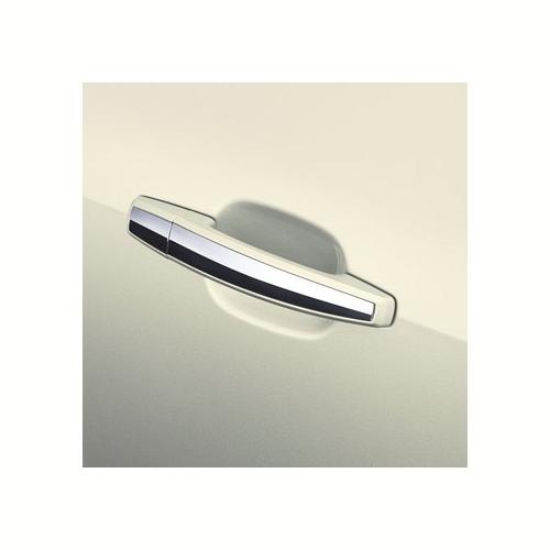 2016 Buick Regal Door Handles, Front and Rear Sets Champagne Silver Metallic with Chrome Insert