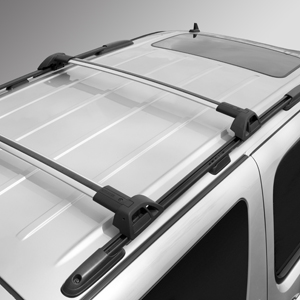 2014 Yukon Roof Rack Cross Rail Package, Uplevel, T-Slot, Bright