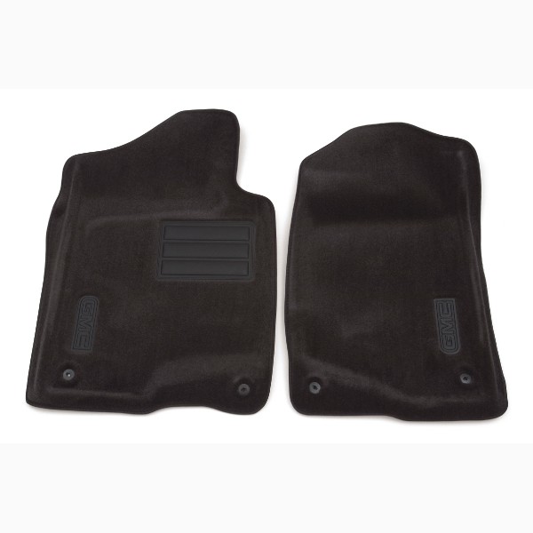 2014 Yukon Floor Mats Front Molded Carpet | GMC Logo | Titanium