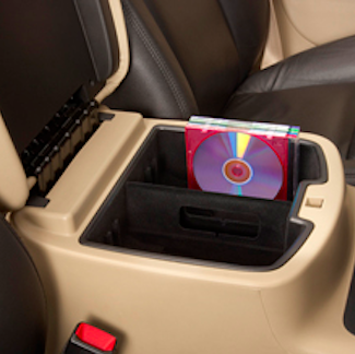 2014 Yukon XL Front Floor Console Organizer | Ebony