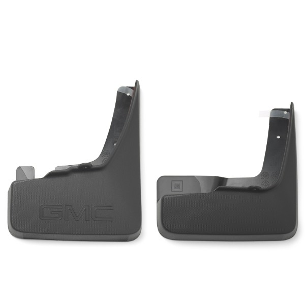 2014 Terrain Splash Guards Molded Front and Rear Sets | GMC Logo on Rear Set | Gray