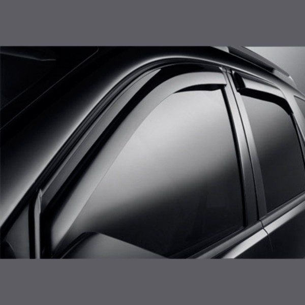 2014 Terrain Side Window Weather Deflector, Front and Rear Sets, Smoke