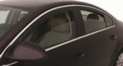 2017 Verano Side Window Weather Deflector, Black