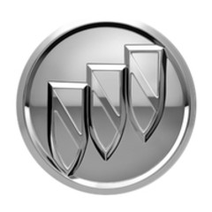 2014 Regal Center Cap, Buick Logo, Brushed, Single