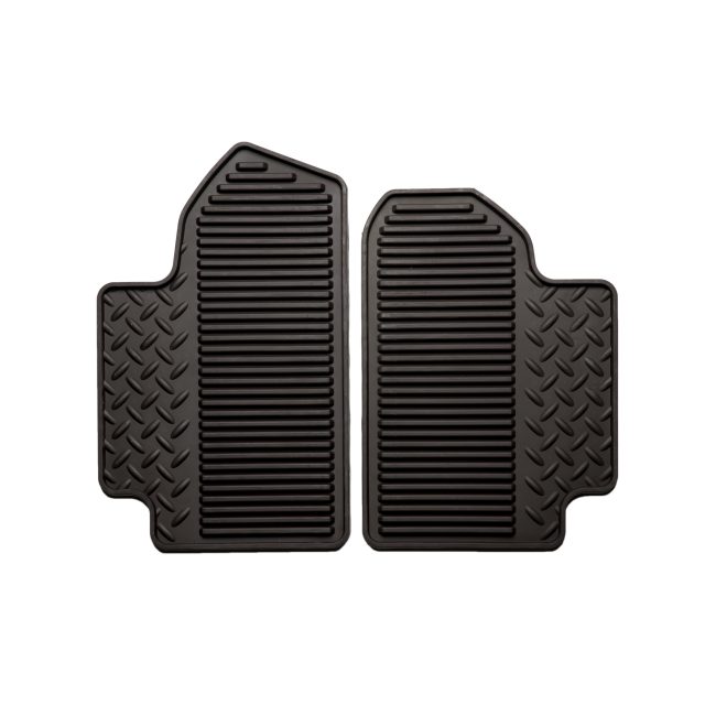 2017 Sierra 3500 Rear Floor Mats, Vinyl Replacement, Double Cab, Co