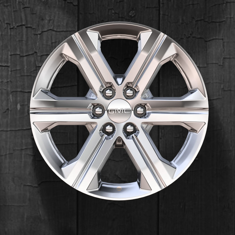 2018 Sierra 1500 22-in Wheel | 6-spoke | Chrome | CK157