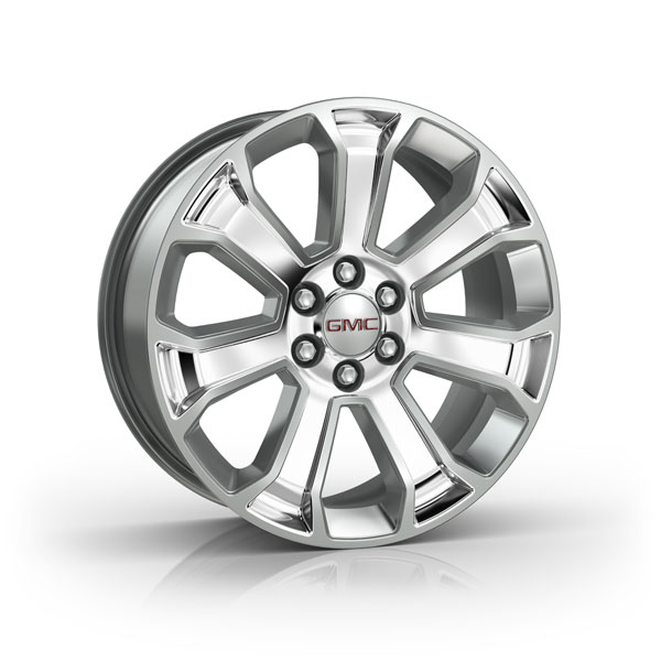 2015 Sierra 1500 22 inch Wheel, Silver, CK163 SF1