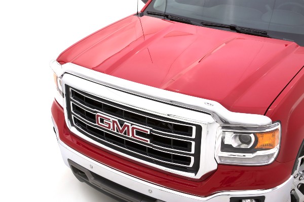 2018 Sierra 1500 Molded Hood Protector | Chrome