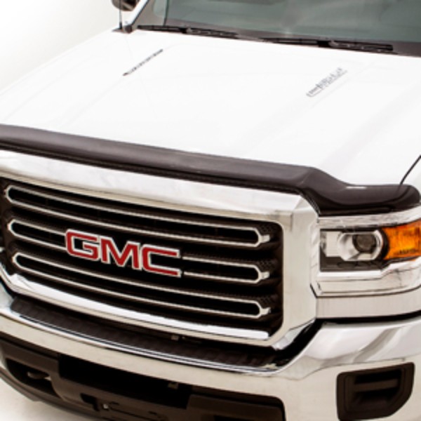 2018 Sierra 2500 Molded Hood Protector | Smoke Black