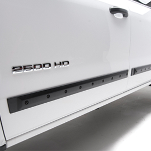 2016 Sierra 2500 Bodyside Molding Package | Bolt-On Look | Matte Black |