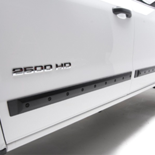 2016 Sierra 3500 Bodyside Molding Package | Bolt-On Look | Matte Blac