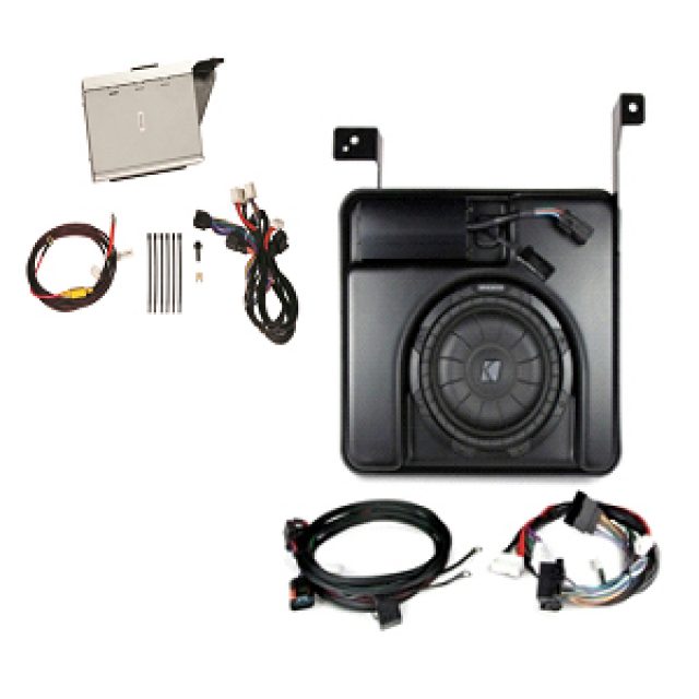 2018 Sierra 3500 Double Cab Audio Upgrade, Kicker Amp and Sub Kit -