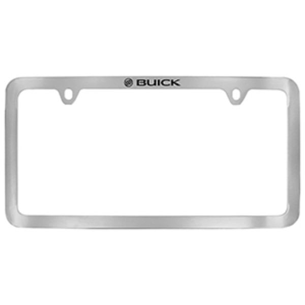 2017 Cascada License Plate Frame | Chrome with Thin Buick Tri Shield Logo