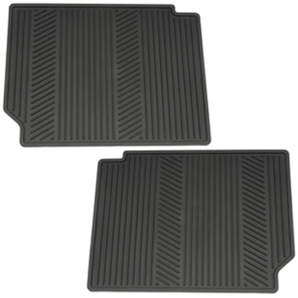 2014 Terrain Floor Mats | Rear | Premium All Weather | Black