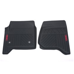 2014 Sierra 1500 Front Floor Mats, Premium All Weather, Ebony