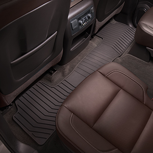 2015 Yukon XL Floor Mat | Premium All Weather | Rear | Cocoa