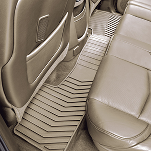 2018 Yukon XL Floor Mats | Dune | Second Row | Premium All Weather