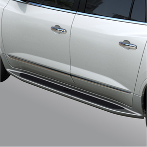 2014 Enclave Assist Steps | White Opal