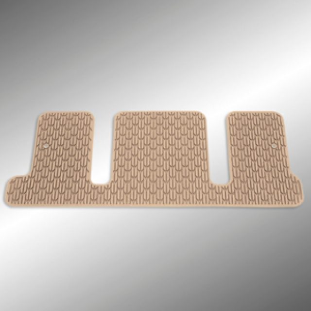 2014 Acadia Denali Floor Mat - Third Row Premium All Weather, - Captains Chairs (AQ4), Dune