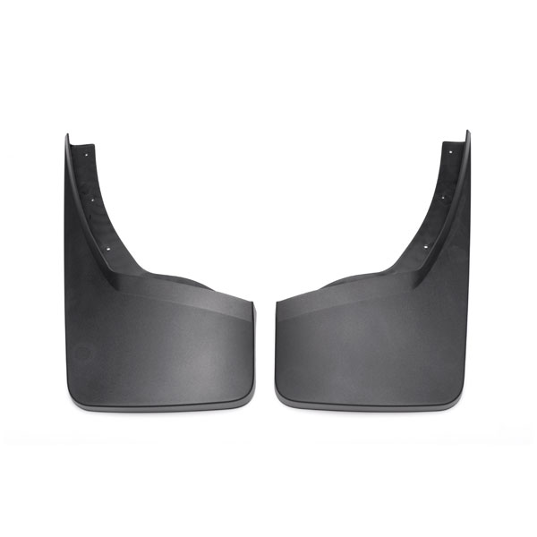 2015 Sierra 2500 Splash Guards | Molded Front | Black Grained