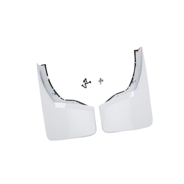 2015 Sierra 3500 Splash Guards | Molded Front | Summit White