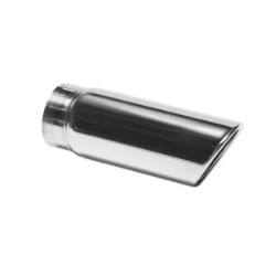 2017 Sierra 2500 Exhaust Tip | Polished | No Logo | 6.0L or 6.2L Engines