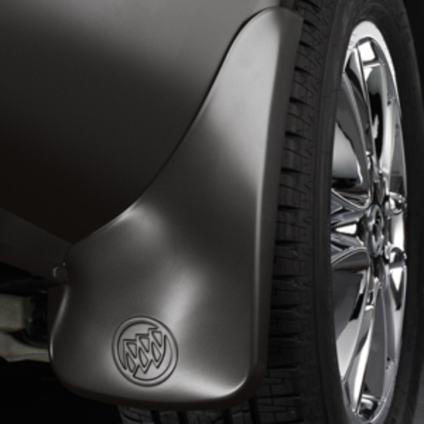 2014 Enclave Splash Guards | Rear Molded | Carbon Black