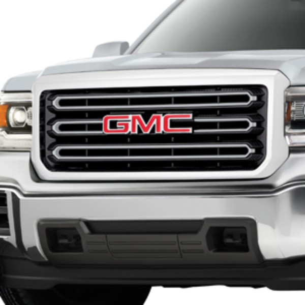 2018 Sierra 3500 Front Grille | Quicksilver Metallic