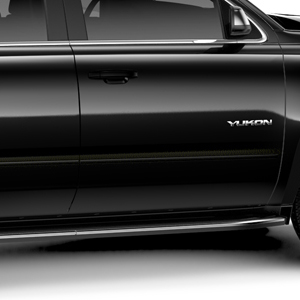 2016 Yukon Denali Bodyside Molding Package | Black