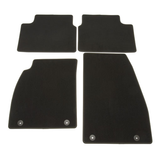 2014 Regal Floor Mats, Front and Rear Replacements, Black