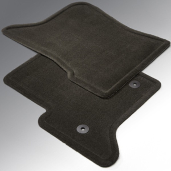 2015 Sierra 1500 Floor Mats Front Molded Carpet | Black