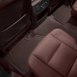 2016 Yukon XL Floor Mats Rear Premium Carpet, Cocoa