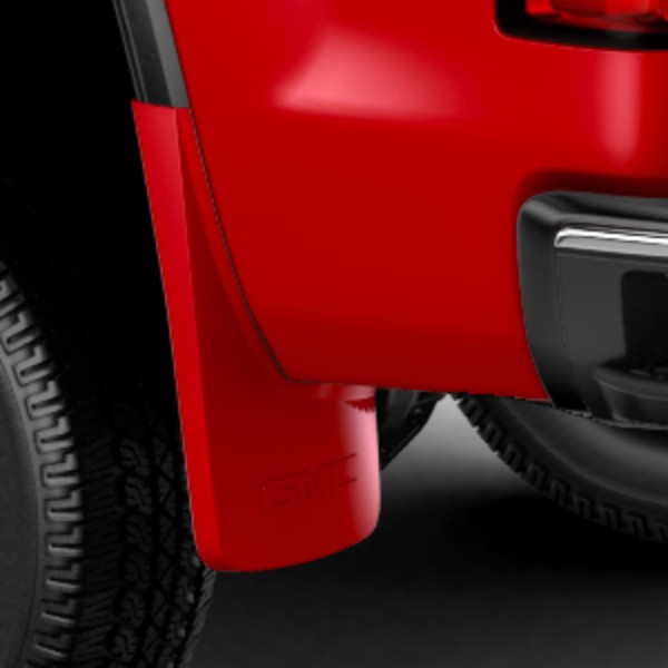 2018 Sierra 2500 Splash Guards | Cardinal Red (G7C) Molded Rear