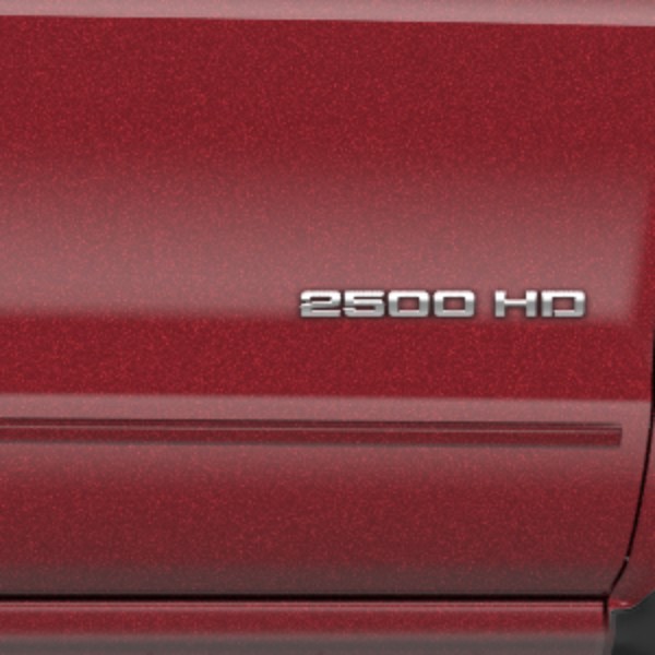 2016 Sierra 3500 Bodyside Molding Package | Front Side | Baroque Red Met