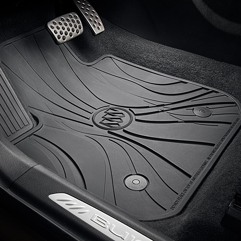 2018 Envision Floor Mats | Front and Rear | Premium All Weather | Black