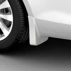 2015 LaCrosse Rear Molded Splash Guard | Summit White