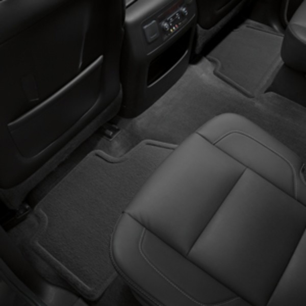 2016 Yukon Denali XL Premium Carpet Floor Mats | Rear Replacements | Black